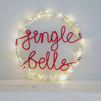 Jingle Bells Wreath Light, 9 of 11