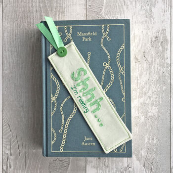 Personalised 'Shhh… I'm Reading' Bookmark, 3 of 11