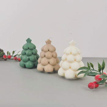 Christmas Tree Candles And Christmas Decorations, 6 of 10