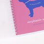 Personalised Puppy Dog Memory Book Or Scrapbook, thumbnail 5 of 6