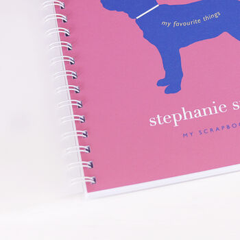 Personalised Puppy Dog Memory Book Or Scrapbook, 5 of 6