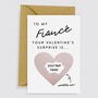 'To My Fiance' Valentines Scratch Card/Three Colours, thumbnail 2 of 4