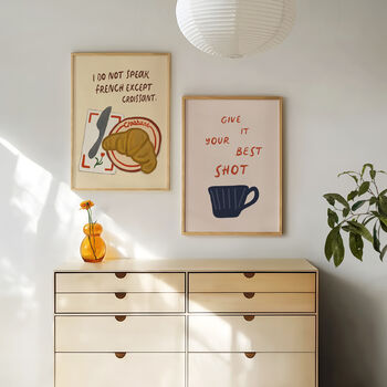 Give It Your Best Shot Coffee Print, 9 of 9