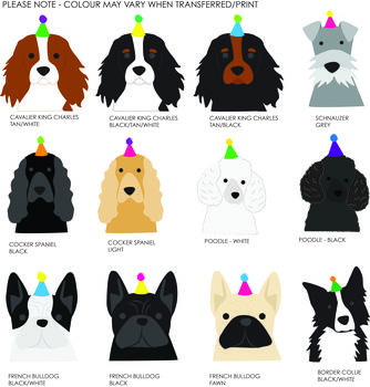 Birthday Dog Card, Multiple Breed Options, 3 of 11
