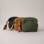 Fairtrade Cotton Frame Lined Makeup Bag Recycled Sari, thumbnail 1 of 5
