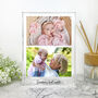 Personalised Freestanding Two Photos Giant Crystal Block 19.5cm X 14cm Portrait, thumbnail 1 of 7
