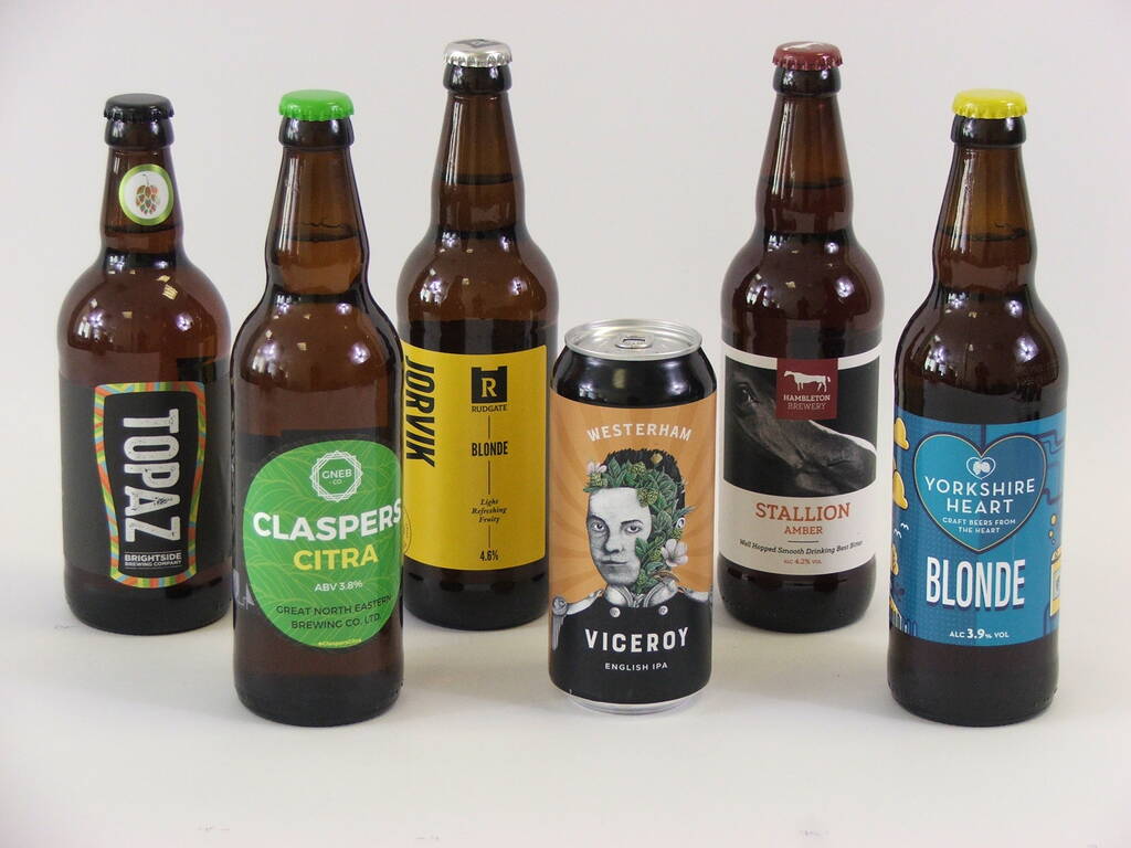 Six Craft Light Beers By Great British Booze Company