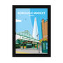 Borough Market London Framed Print, thumbnail 6 of 6