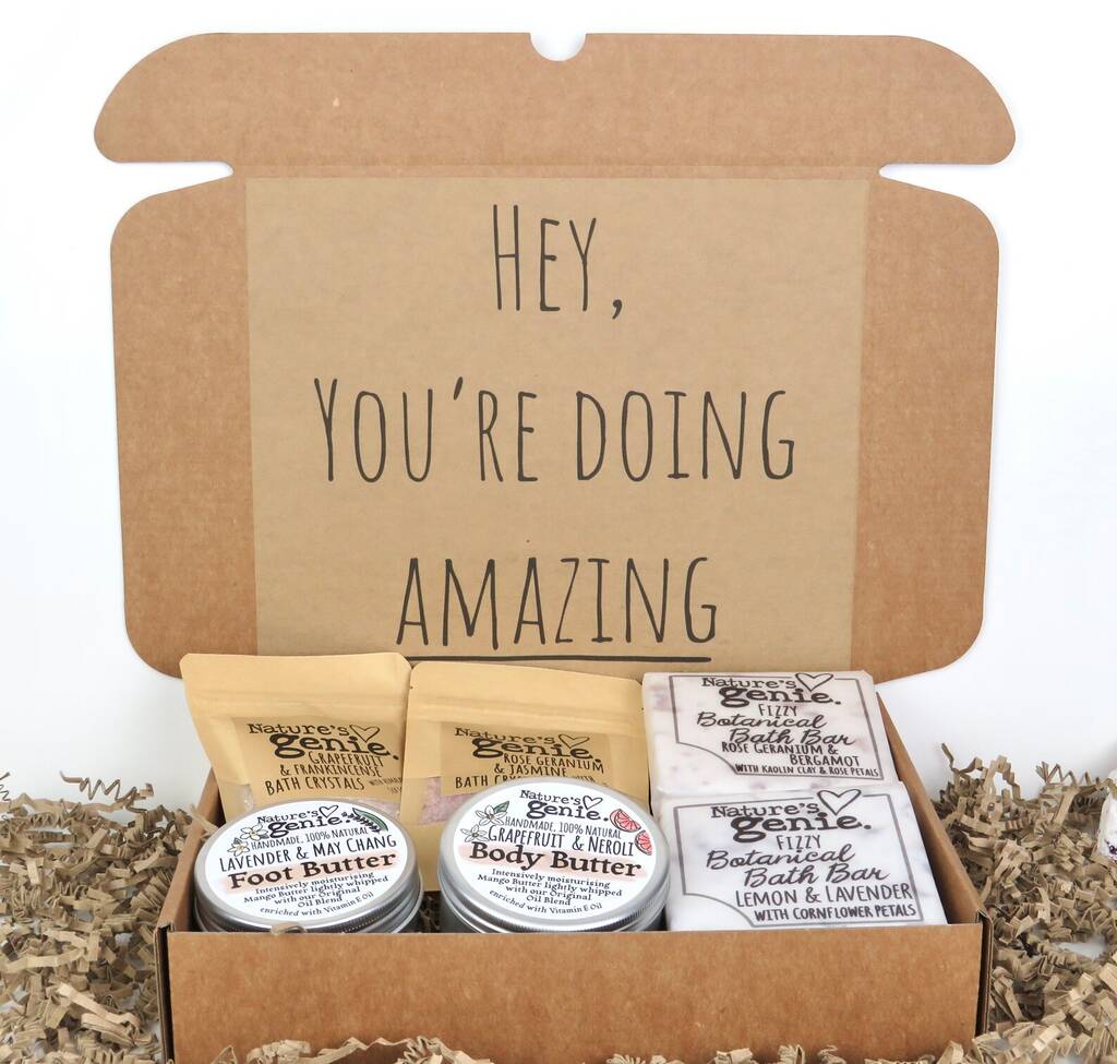 You're Doing Amazing Self Care Bath And Body Hamper, 1 of 4