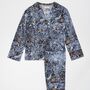 Nocturnal Garden Pyjamas Midnight Blue, thumbnail 5 of 7