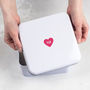 Valentines Heart Keepsakes Tin Box, thumbnail 1 of 8
