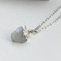 Moonstone Raw Crystal Gemstone Necklace, thumbnail 3 of 6