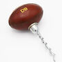Personalised Vintage Rugby Ball Corkscrew, thumbnail 4 of 5