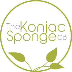 The Konjac Sponge Co round green logo