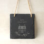 Square Slate Hanger Home Sweet Home, thumbnail 1 of 2