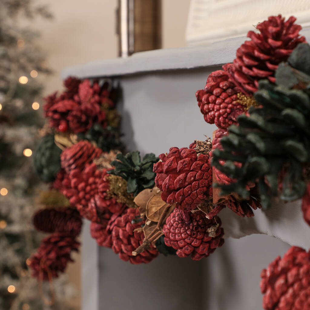 Deck The Halls Christmas Garland By Dibor  notonthehighstreet.com