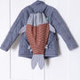 Fish Shaped Drawstring Bag, thumbnail 1 of 10