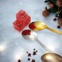 Stainless Steel Christmas Themed Spoon Set, thumbnail 8 of 9