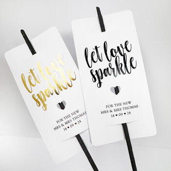 Wedding Sparkler Large Tags, Favour Tags, 5 of 11