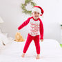 Personalised Dinosaur Kids Christmas Pyjamas / Pjs, thumbnail 2 of 5