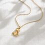 Rope And Anchor Charm Necklace, thumbnail 3 of 6