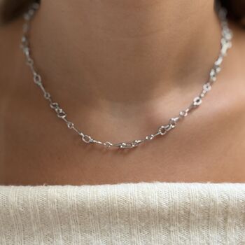 Silver Or Gold Personalised Snaffle Bit Necklace, 7 of 10