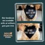 Oh No Not Again Pregnancy Annoucement Dog Bandana, thumbnail 2 of 6