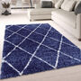 Navy And White Rug The Joanna, thumbnail 1 of 4