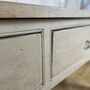 Vintage Two Drawer Console Table, thumbnail 4 of 8