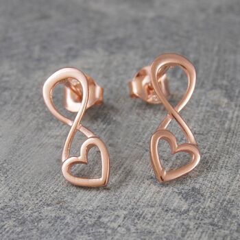 Sterling Silver Heart Outline Pendant Necklace, 7 of 12