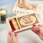 Personalised New Home Wooden Matchbox, thumbnail 2 of 3