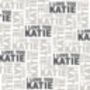 Personalised I Love You Wrapping Paper, thumbnail 5 of 8