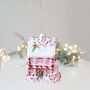 Pink Fairytale Gingerbread Decoration, thumbnail 2 of 3
