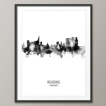 Reading Skyline Portrait Print And Box Canvas, 4 of 5