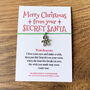 Secret Santa Wish Bracelet. Ideal Christmas Gift, thumbnail 2 of 5