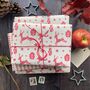 Christmas Scandi Style Paper Fibre Wrapping Paper Set, thumbnail 1 of 12
