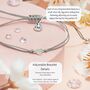 I Can't Say 'I Do' Without You Bracelet | Bridesmaid Proposal Gift, thumbnail 3 of 7