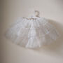 White And Silver Sparkle Costume Tutu Ages Five Seven, thumbnail 1 of 2