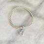 Thank You Teacher Gift | Personalised Silver Plated Bracelet, thumbnail 6 of 6