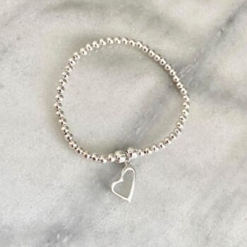 Thank You Teacher Gift | Personalised Silver Plated Bracelet, 6 of 6