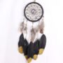 Black Feather Glitter Small Dream Catcher, thumbnail 1 of 4