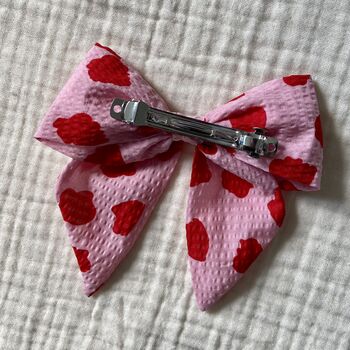 Children's Hair Bow With Personalisation, 6 of 7