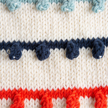 Baby Toddler Blanket Easy Knitting Kit, 5 of 7