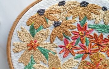 Daisies Embroidery Kit, 6 of 8
