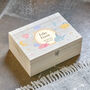 Personalised New Baby Keepsake Hamper Box, thumbnail 1 of 5