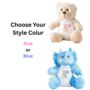 Personalised Blue First New Years Teddy, thumbnail 2 of 12