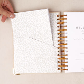 Original 2025 Daily Planner Diary: Crème, 2 of 10