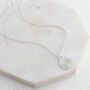 Dainty Disc Fingerprint Charm, thumbnail 2 of 5