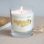 50th Birthday Personalised Candle, thumbnail 4 of 4