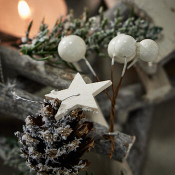 Nordic Star Winter Tea Light Candle Holder, 5 of 5
